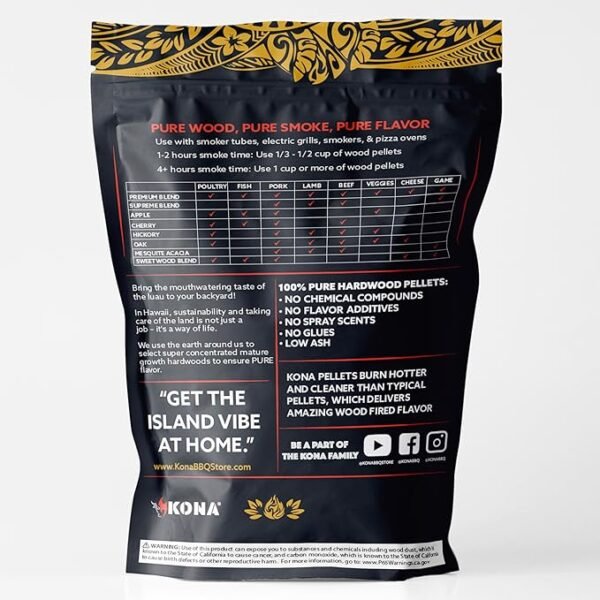 Wood Pellets All Variety Pack, Intended for Woodfire Outdoor Grill, Wood Fire Oven & Smoker(20 lb. Bag)