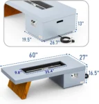 Onlyfire Premium 60” Outdoor Fire Pit Table