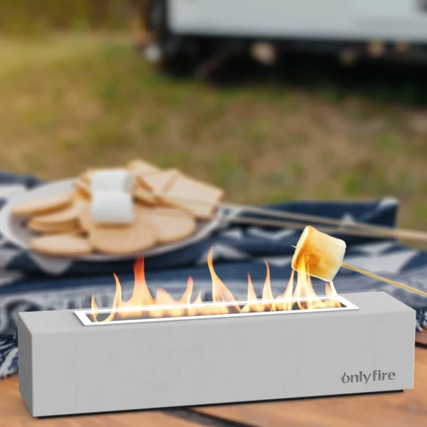 Onlyfire Tabletop Fireplace with Extinguisher Lid
