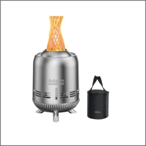 Onlyfire Smokeless Fire Pit with Carrying Bag