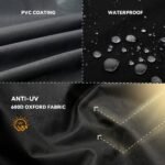 25" Grill Cover for 2-3 Burners Grill & Pizza Oven