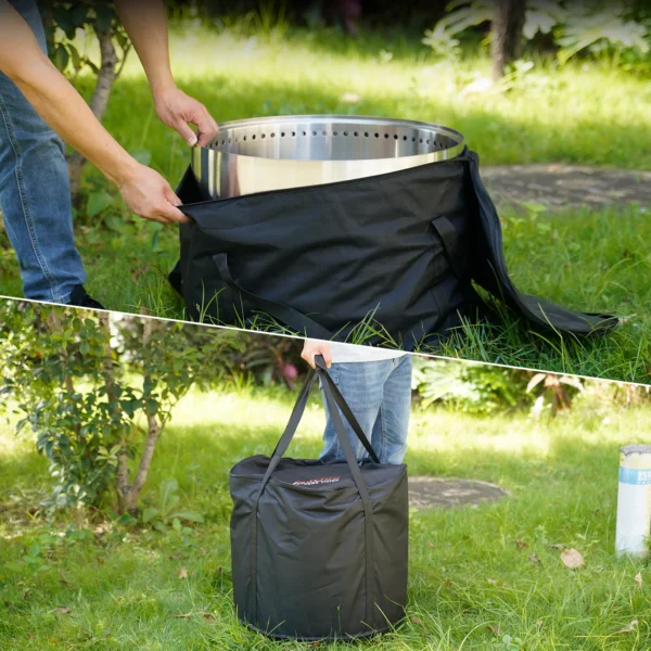 nlyfire Smokeless Fire Pit with Carrying Bag, 20”