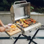 Onlyfire Tabletop Gas Grill 2 Burners, 20" Portable Propane Grill