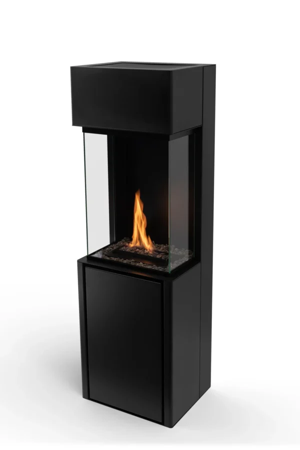 Arcticon, Freestanding BEV Fireplace | Planika