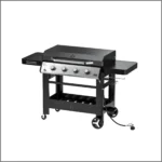 Propane Gas Griddle 4-Burner, Outdoor Gas Stove with 555 sq.in Cooking Area