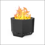 Onlyfire 24 Inch Smokeless Fire Pit Wood Burning with Ash Pan Collector