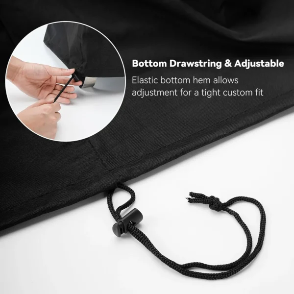 25" Grill Cover for 2-3 Burners Grill & Pizza Oven