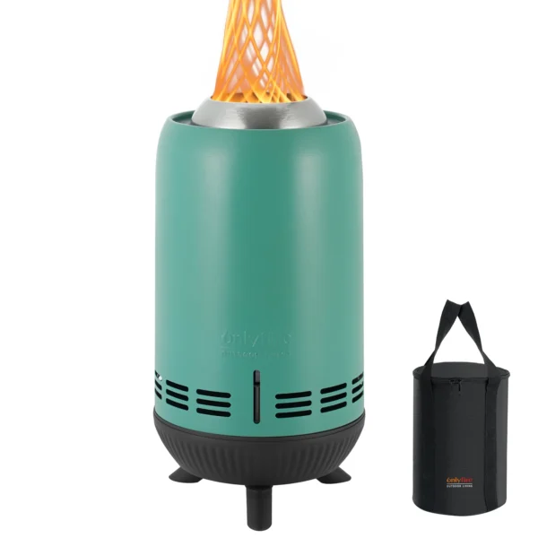 Onlyfire 12'' Smokeless Fire Pit with Carrying Bag, Portable Outdoor Low Smoke Fire Pit