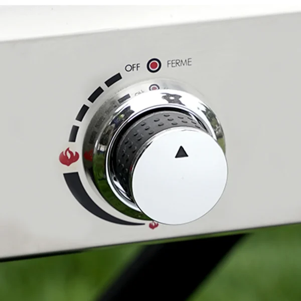 Onlyfire Tabletop Gas Griddle Grill with Lid, 3-Burner