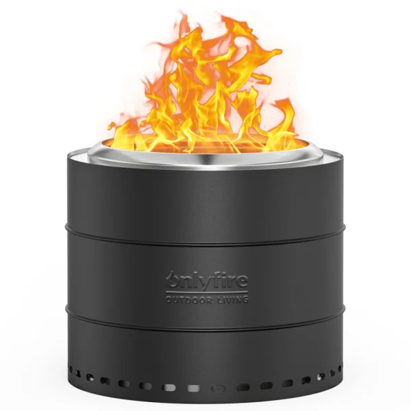 nlyfire Smokeless Fire Pit with Carrying Bag, 20”