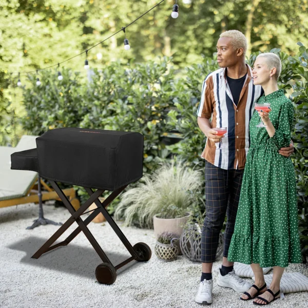 Grill Cover for Onlyfire Grills with Cart and Side Table