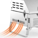 Onlyfire Tabletop Gas Grill 2 Burners, 20" Portable Propane Grill