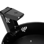 ONLYFIRE Propane Fire Pit with Lava Rocks & Foldable Legs