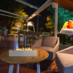 Onlyfire Tabletop Fireplace with Extinguisher Lid