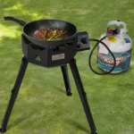 OnlyFire Grills GS301 Outdoors Wok Burner with Adjustable & Removable Legs