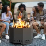 Onlyfire 24 Inch Smokeless Fire Pit Wood Burning with Ash Pan Collector