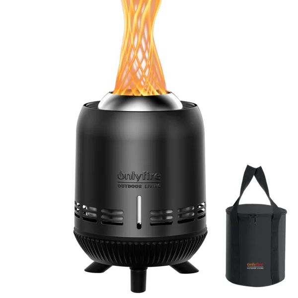 Onlyfire Smokeless Fire Pit with Carrying Bag