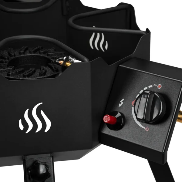 OnlyFire Grills GS301 Outdoors Wok Burner with Adjustable & Removable Legs