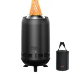 Onlyfire 12'' Smokeless Fire Pit with Carrying Bag, Portable Outdoor Low Smoke Fire Pit