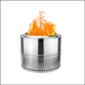 Smokeless Fire Pit Wood Burning with Carrying Bag